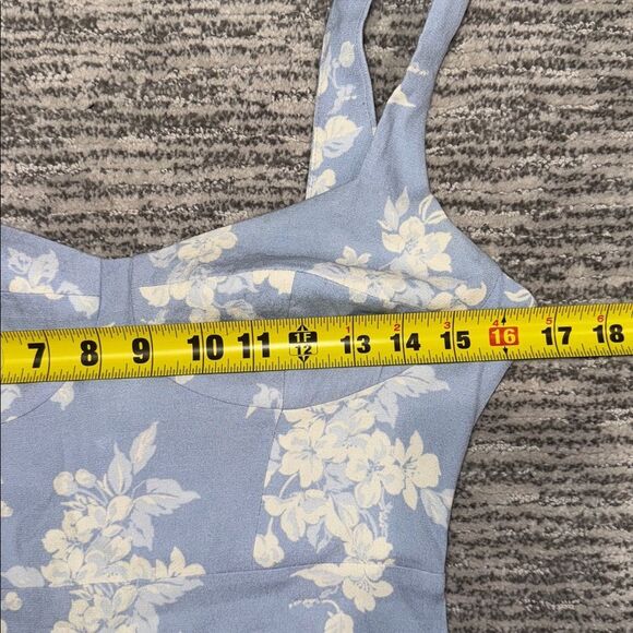 Reformation Reverie Viscose Blend Midi Dress Size 6 - Picture 9 of 14